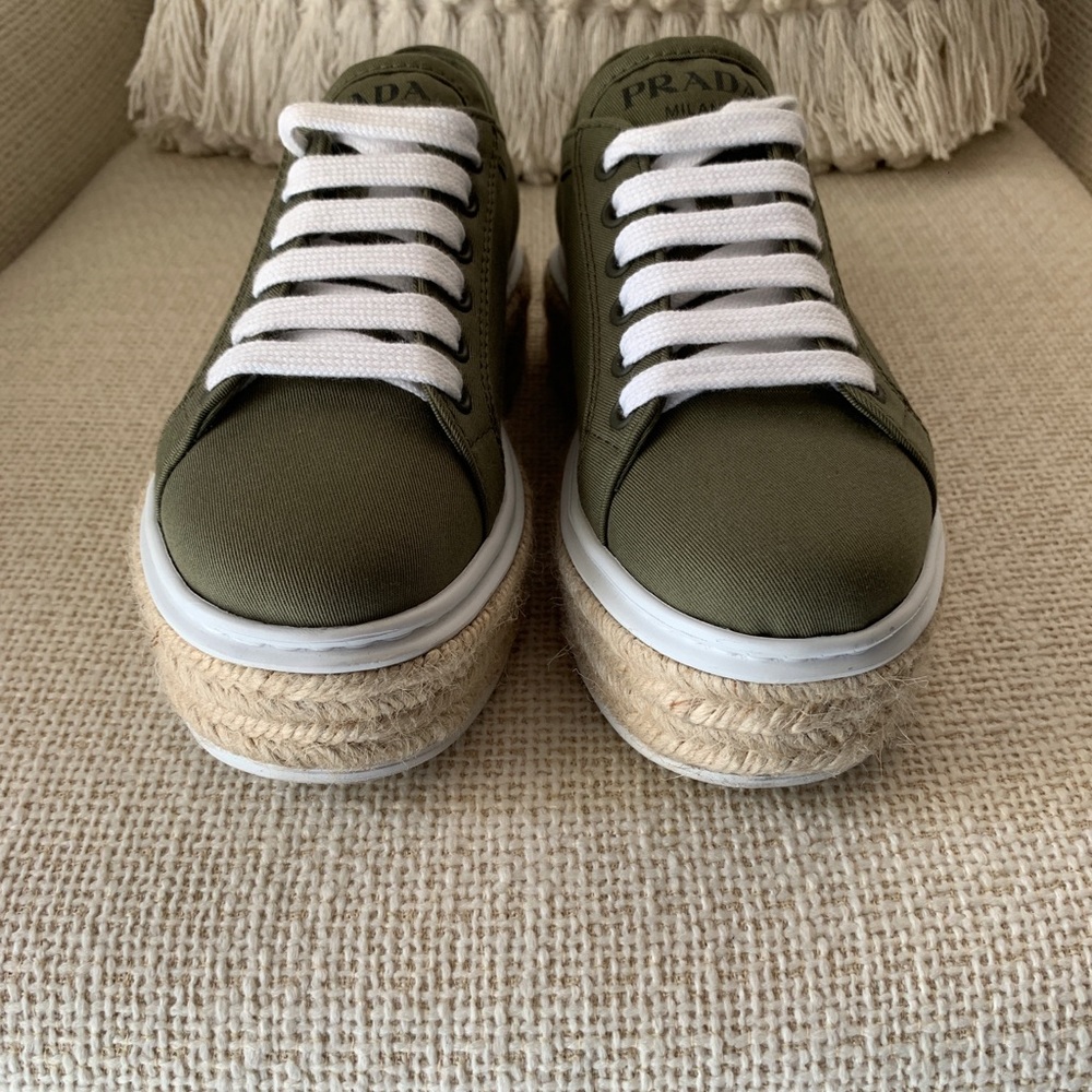 platform prada sneakers